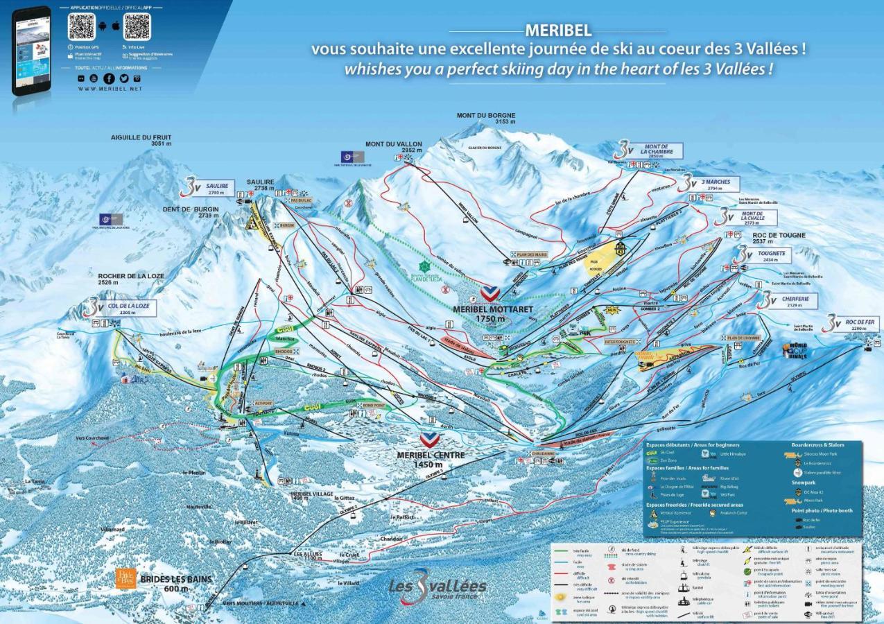 Entre Neige et Thermes Brides-les-Bains Eksteriør bilde